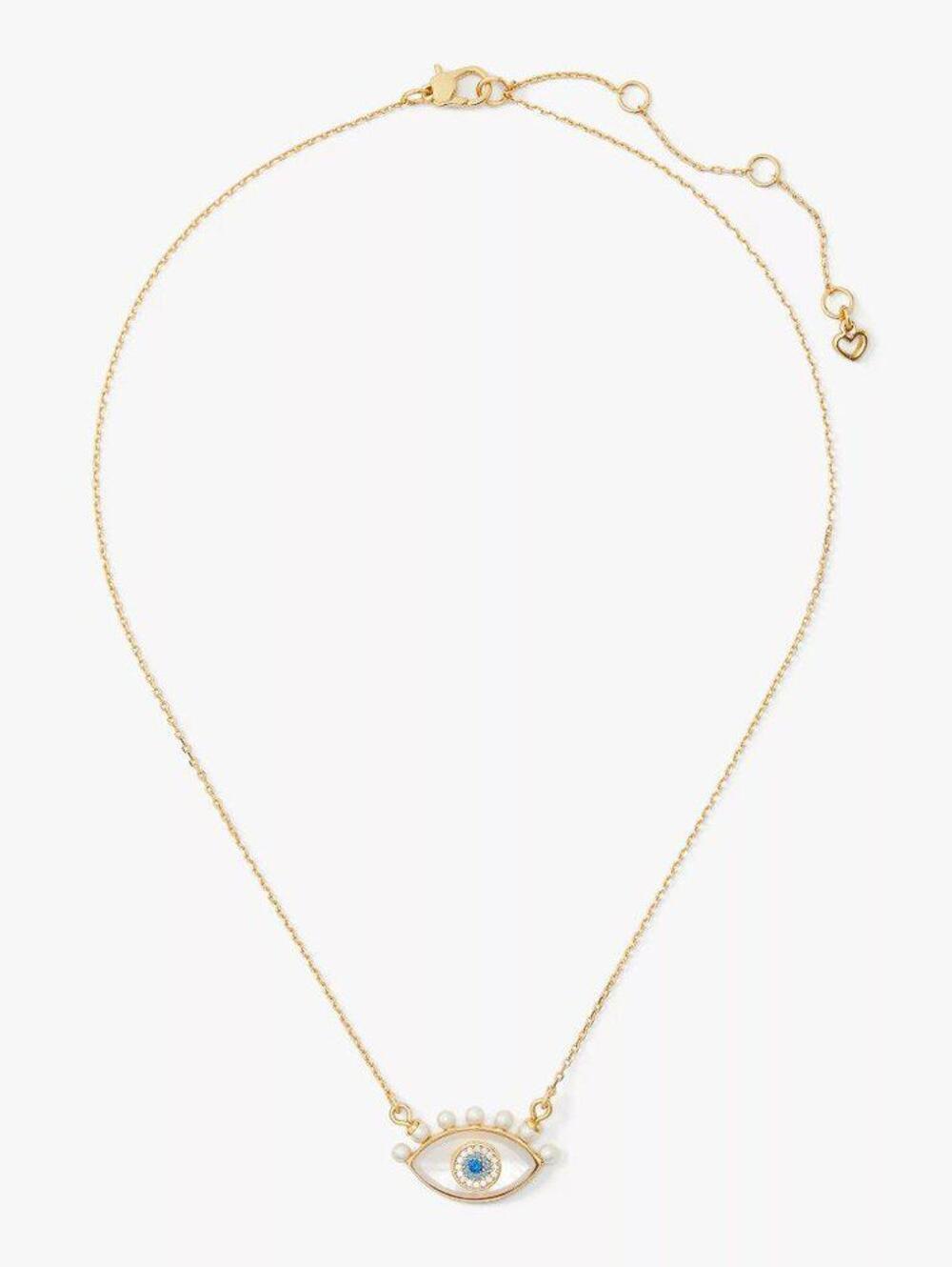 Kate Spade Evil Eye Pendant Necklace